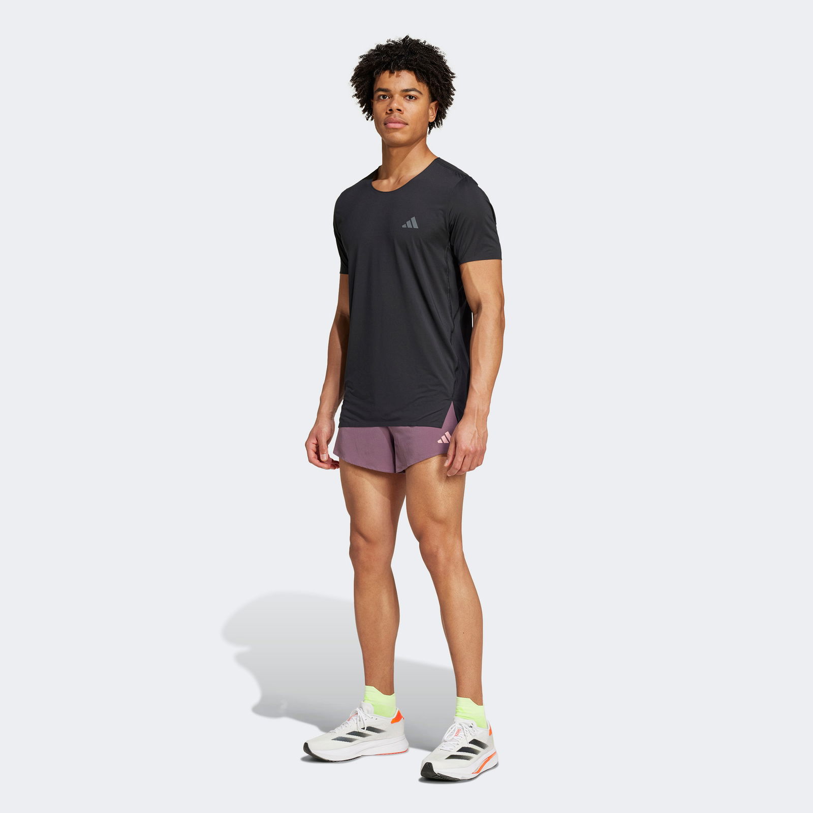 adidas Adizero Gel Erkek Mor Şort