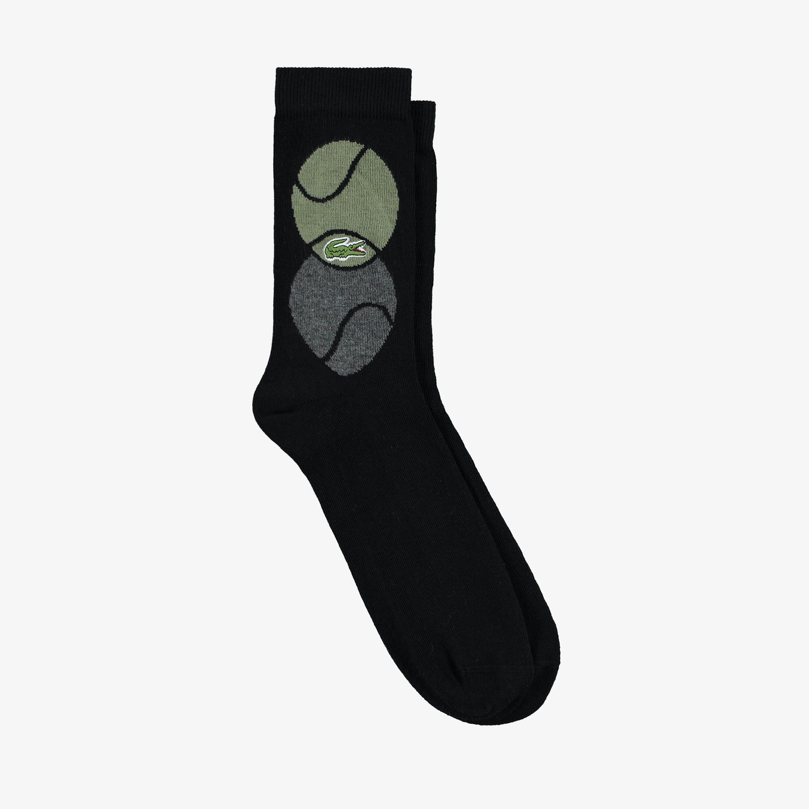 Lacoste Unisex Siyah Uzun Çorap