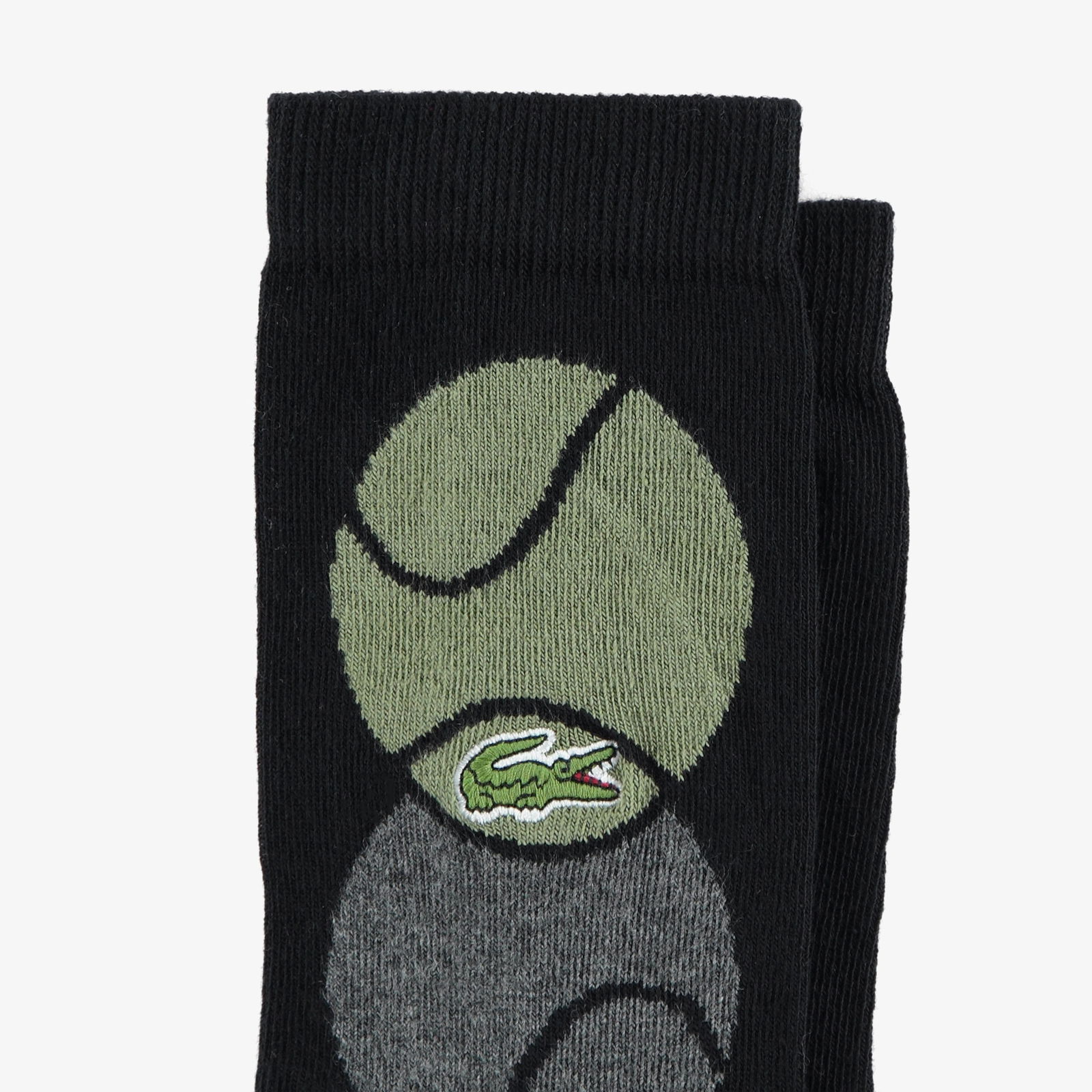 Lacoste Unisex Siyah Uzun Çorap