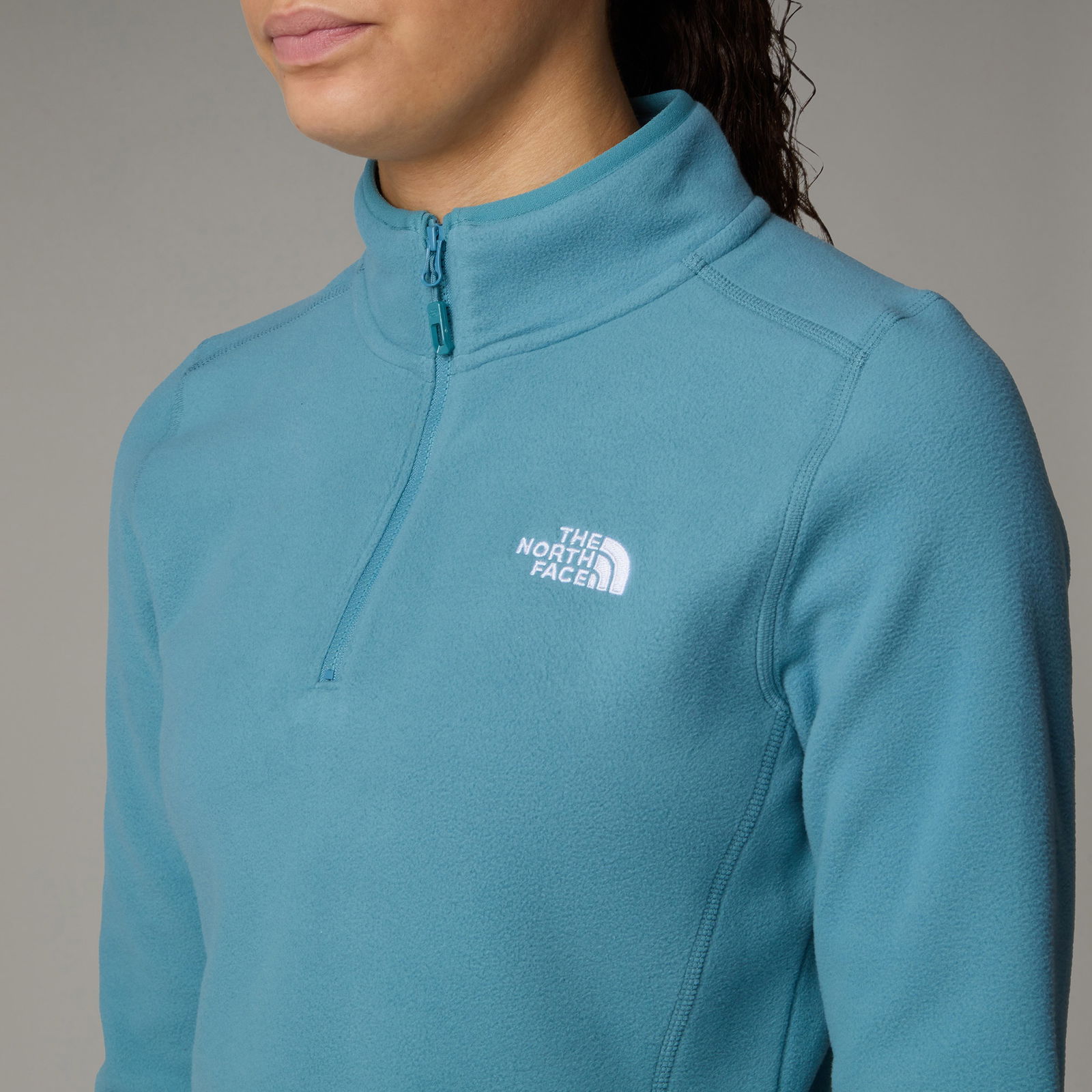 The North Face Glacier Zipped Kadın Yeşil Outdoor Polar