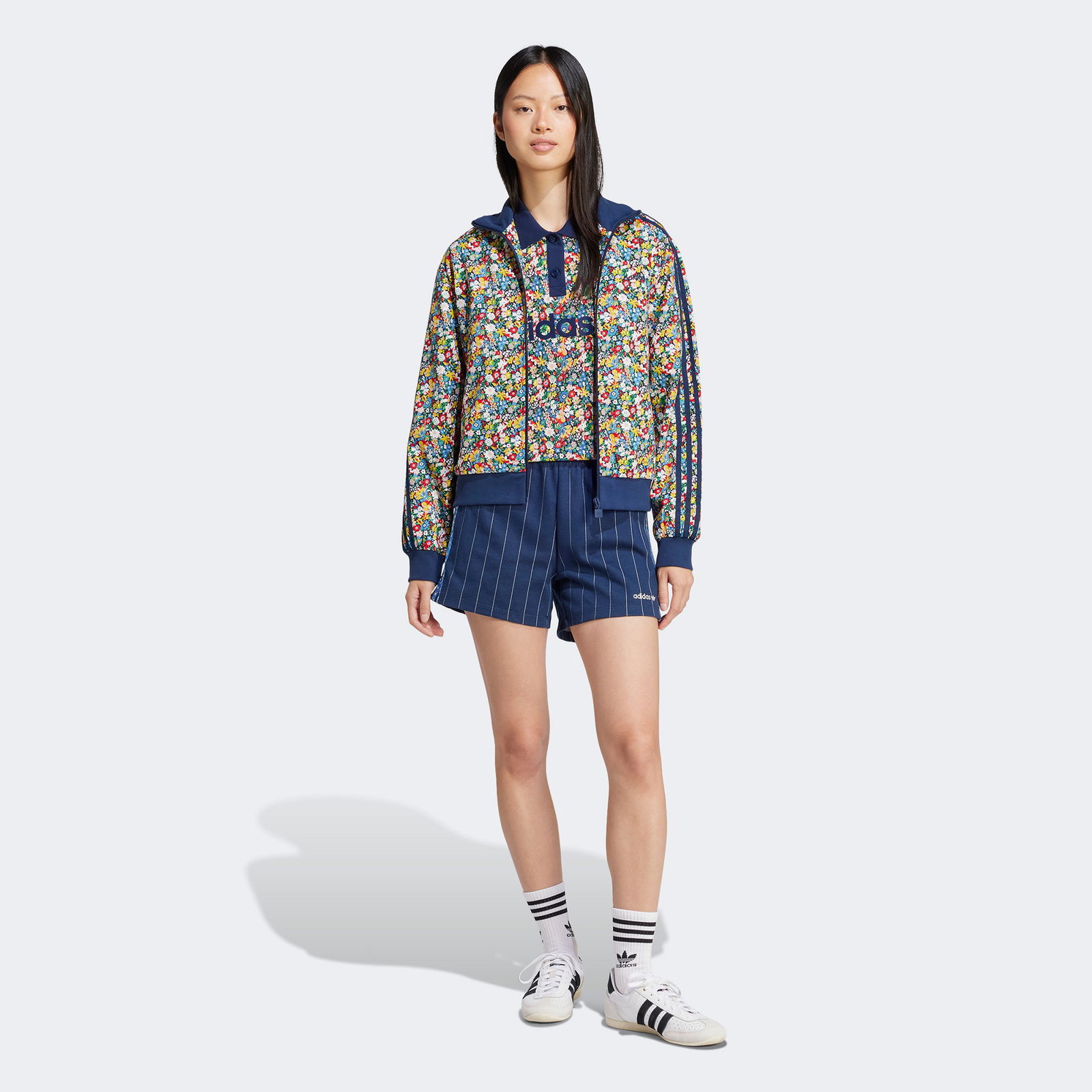 adidas Originals x Liberty London Floral Track Kadın Renkli Eşofman Üstü
