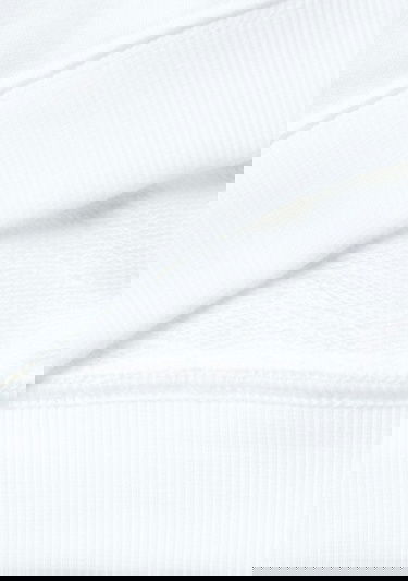  Kız Çocuk Beyaz Benetton Yazılı Bisiklet Yaka Sweatshirt