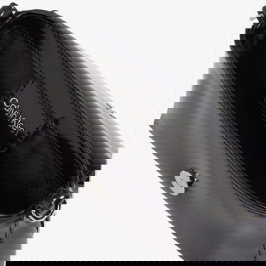  Calvin Klein Must Dbl Strap Mini Shiny Kadın Siyah El Çantası