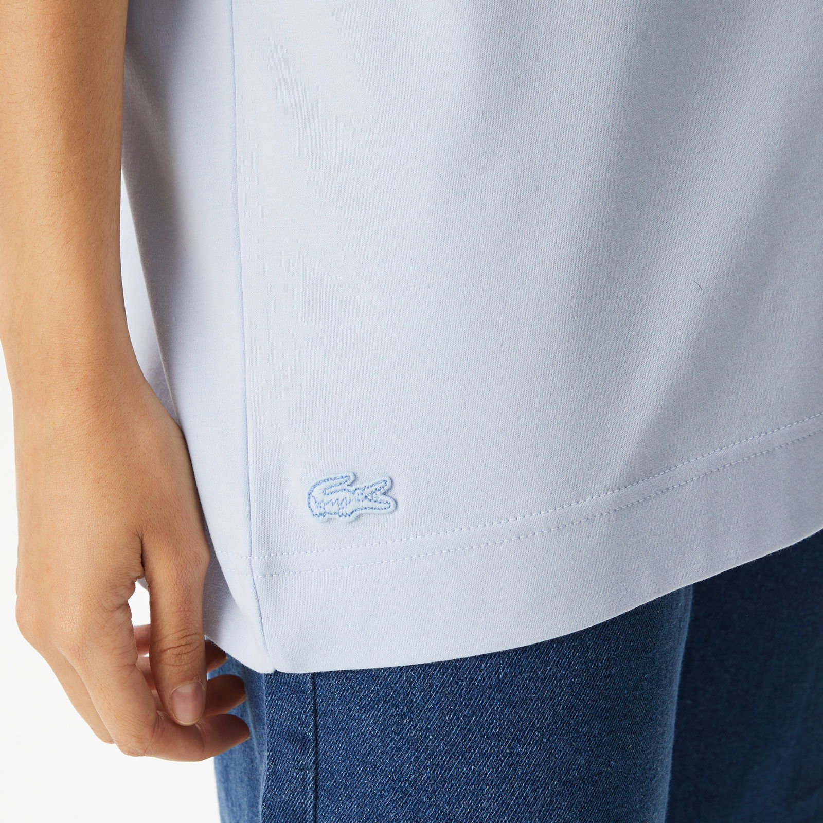 Lacoste Kadın Mavi T-Shirt