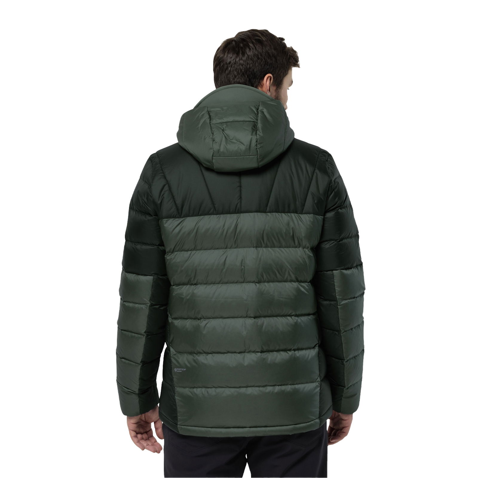 Jack Wolfskin Nebelhorn Down Hoody Erkek Outdoor Montu Yeşil