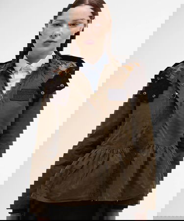  Barbour X Erdem Dhalia Yağlı Ceket