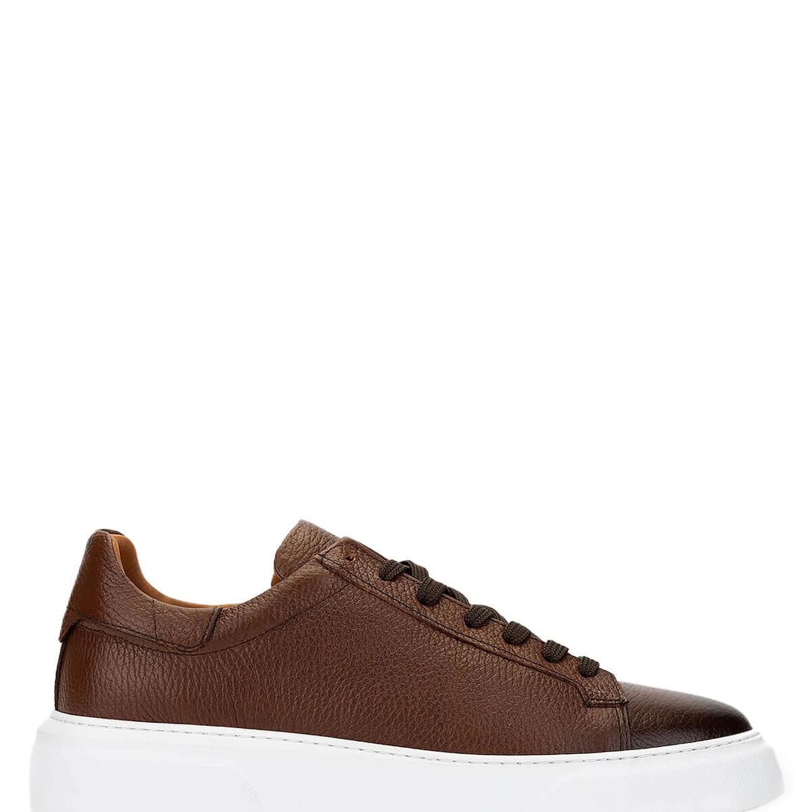 Tamer Tanca Erkek Hakiki Deri Taba Sneakers & Spor Ayakkabı