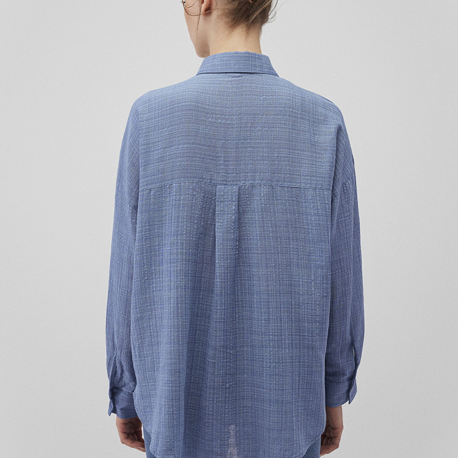 Mavi Oversize Mavi Gömlek Oversize / Geniş Kesim 1210404-83767
