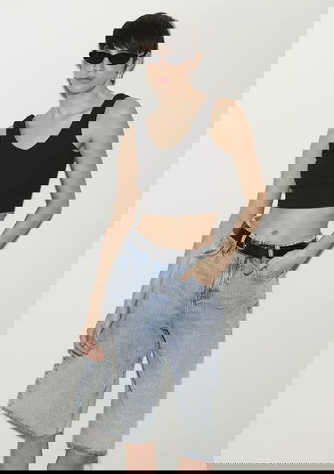  Mavi Akira Iconic Açık Mavi Bermuda Jean Şort 1410171-88159