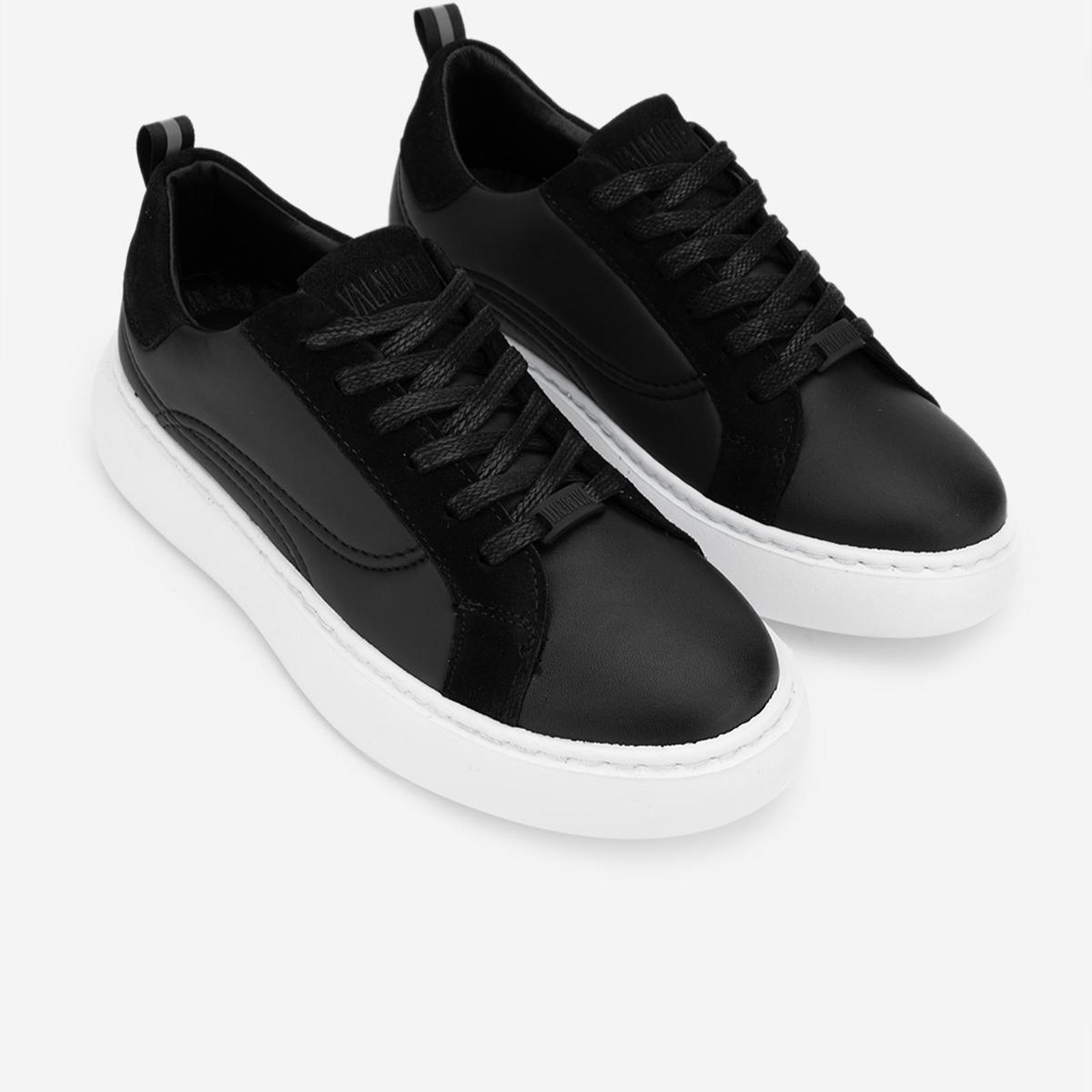 Valmenti Zindax Kadın Siyah/Siyah Deri & Tekstil Sneakers & Spor Ayakkabı