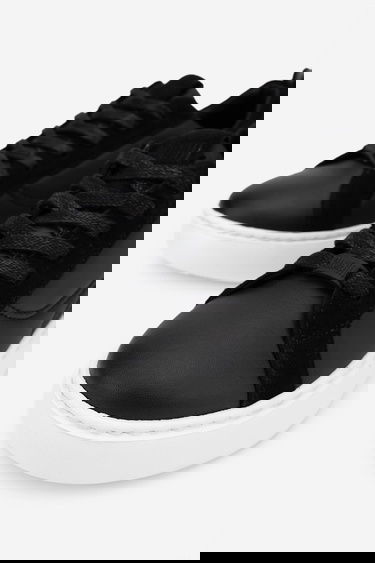  Valmenti Zindax Kadın Siyah/Siyah Deri & Tekstil Sneakers & Spor Ayakkabı