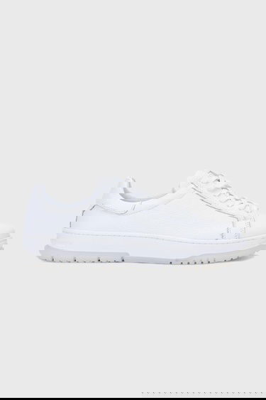  Valmenti Alioth Erkek Beyaz Floter Hakiki Deri Sneakers & Spor Ayakkabı