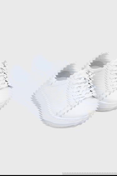  Valmenti Alioth Erkek Beyaz Floter Hakiki Deri Sneakers & Spor Ayakkabı