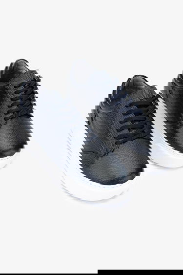  Valmenti Cess Erkek Lacivert Floter Hakiki Deri Sneakers & Spor Ayakkabı