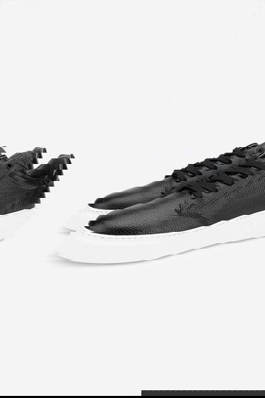  Valmenti Cess Erkek Siyah Floter Hakiki Deri Sneakers & Spor Ayakkabı