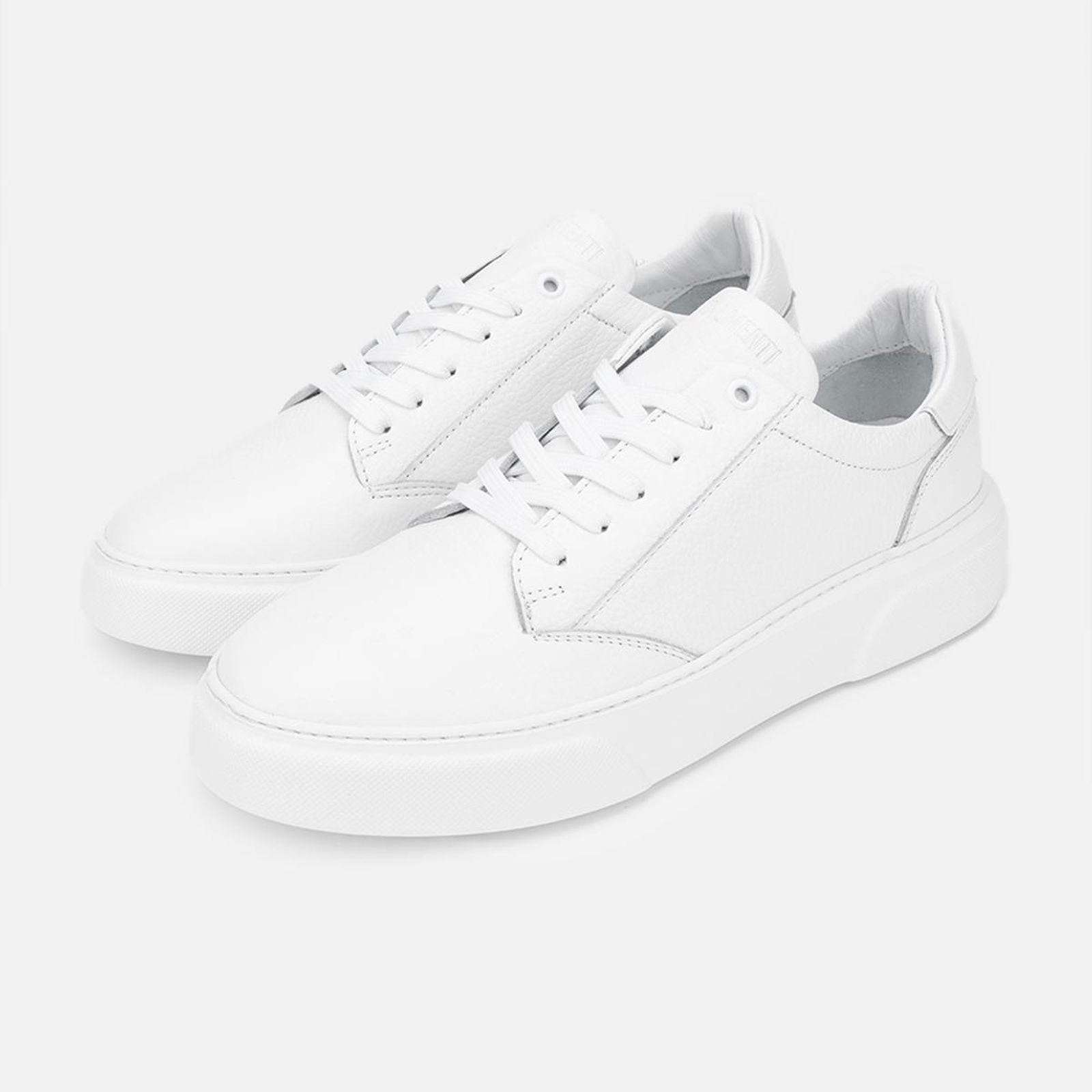 Valmenti Cess Erkek Beyaz Floter Hakiki Deri Sneakers & Spor Ayakkabı