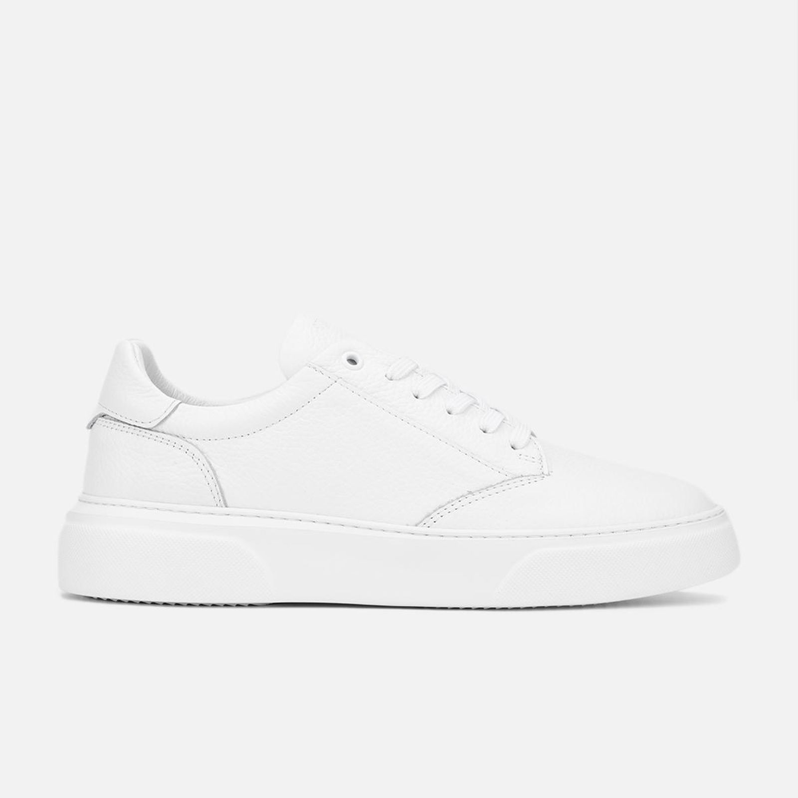 Valmenti Cess Erkek Beyaz Floter Hakiki Deri Sneakers & Spor Ayakkabı