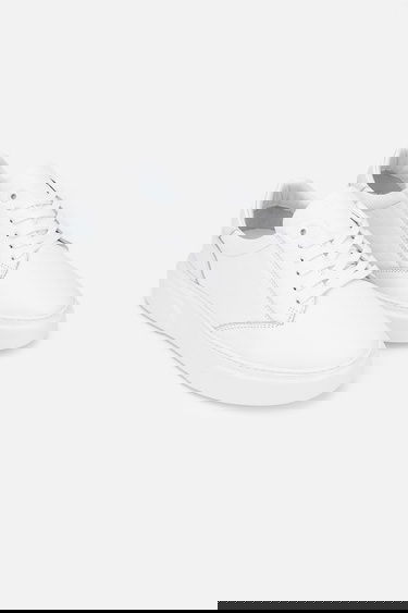  Valmenti Cess Erkek Beyaz Floter Hakiki Deri Sneakers & Spor Ayakkabı