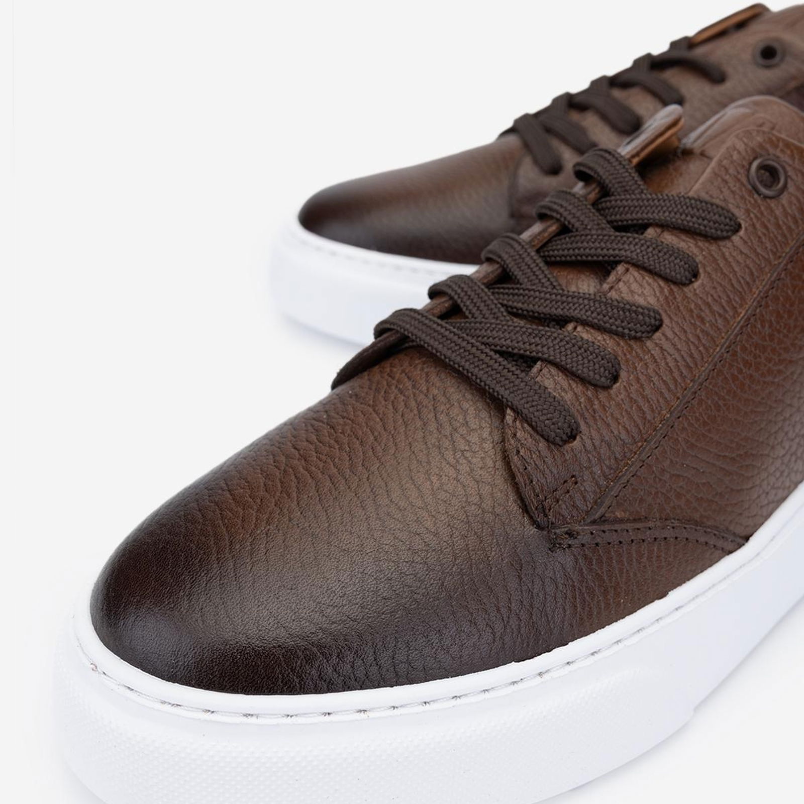 Valmenti Cess Erkek Kahverengi Floter Hakiki Deri Sneakers & Spor Ayakkabı