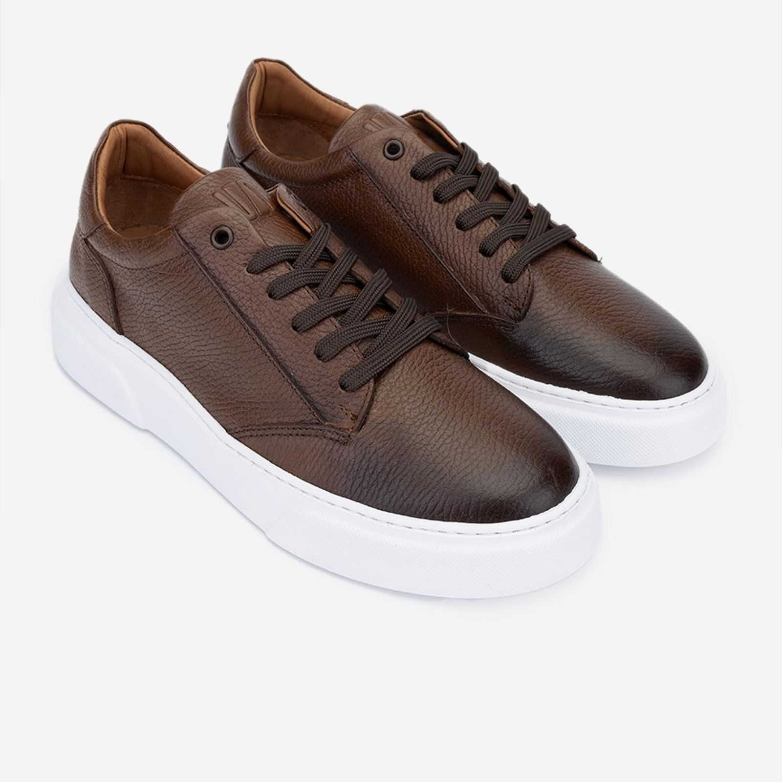 Valmenti Cess Erkek Kahverengi Floter Hakiki Deri Sneakers & Spor Ayakkabı