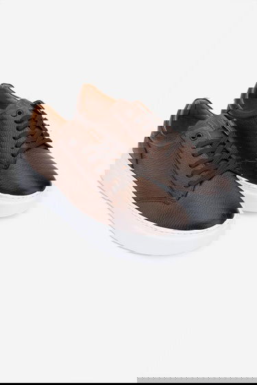  Valmenti Cess Erkek Kahverengi Floter Hakiki Deri Sneakers & Spor Ayakkabı