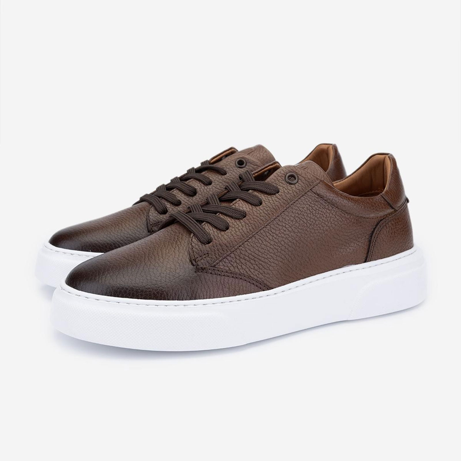 Valmenti Cess Erkek Kahverengi Floter Hakiki Deri Sneakers & Spor Ayakkabı