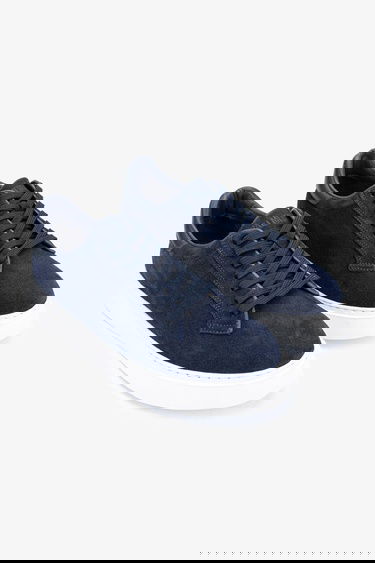  Valmenti Lorenza Erkek Lacivert Süet Hakiki Deri Sneakers & Spor Ayakkabı