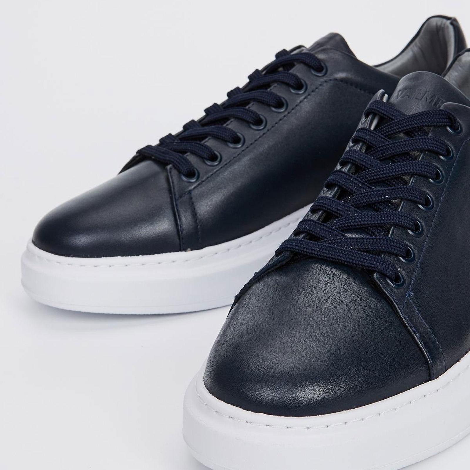 Valmenti Husky Erkek Lacivert Hakiki Deri Sneakers & Spor Ayakkabı