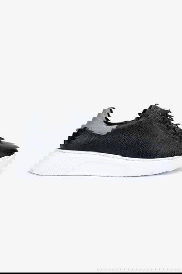  Valmenti Acrux Erkek Siyah Floter Hakiki Deri Sneakers & Spor Ayakkabı