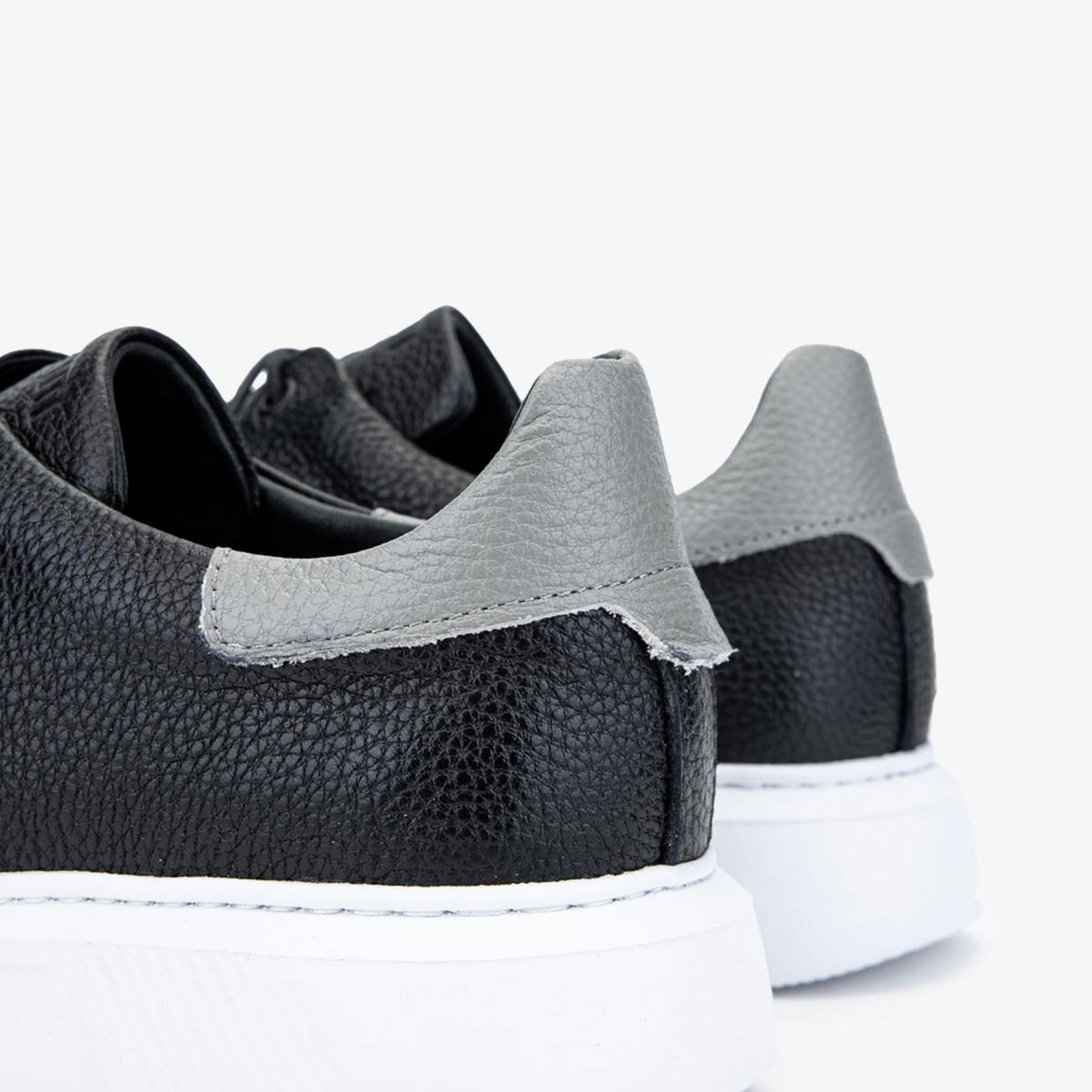 Valmenti Acrux Erkek Siyah Floter Hakiki Deri Sneakers & Spor Ayakkabı