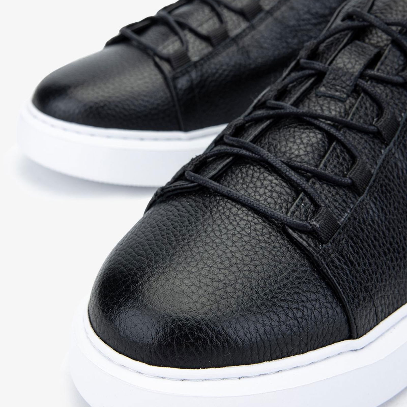 Valmenti Acrux Erkek Siyah Floter Hakiki Deri Sneakers & Spor Ayakkabı