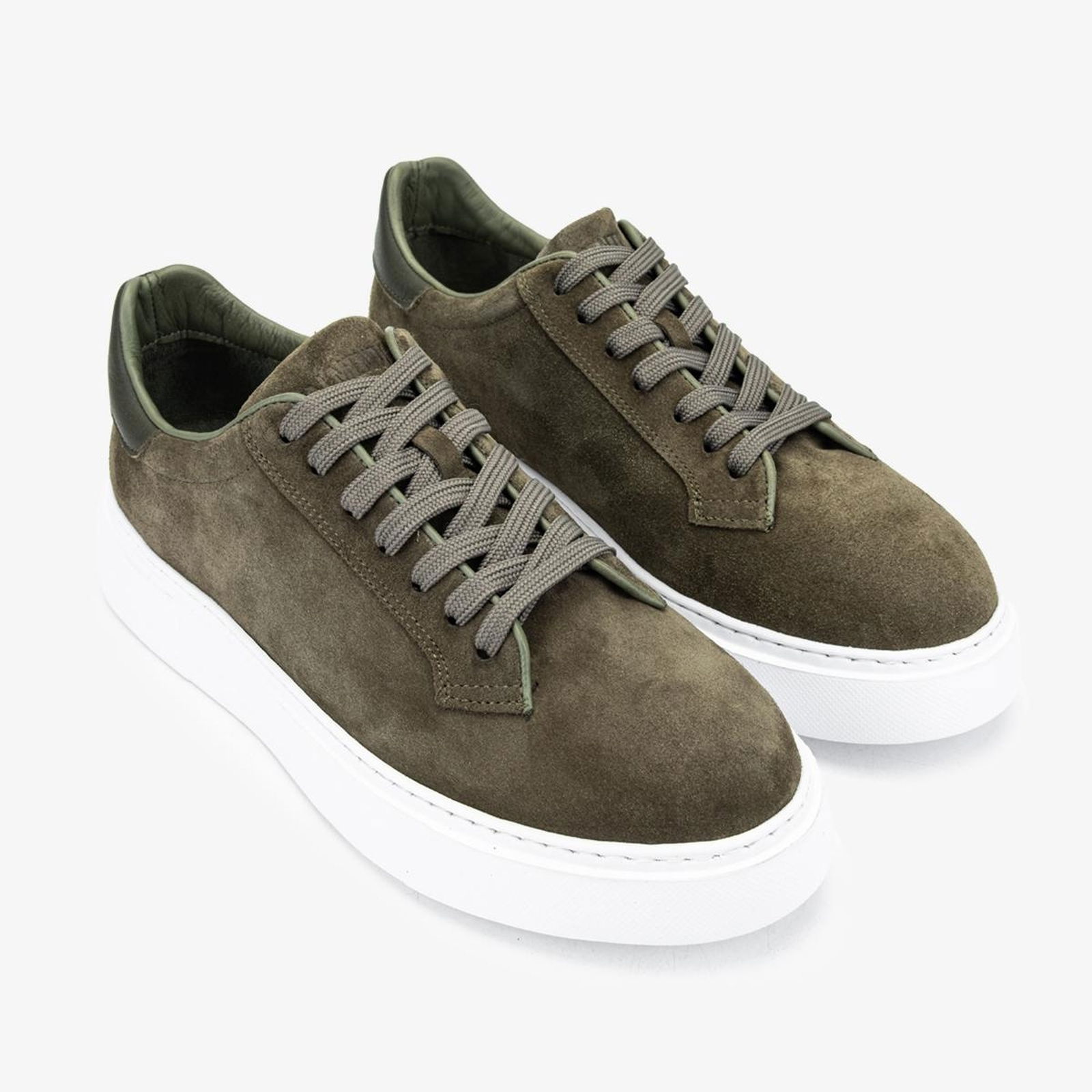 Valmenti Lorenza Erkek Yeşil Süet Hakiki Deri Sneakers & Spor Ayakkabı