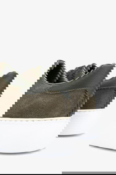  Valmenti Lorenza Erkek Yeşil Süet Hakiki Deri Sneakers & Spor Ayakkabı