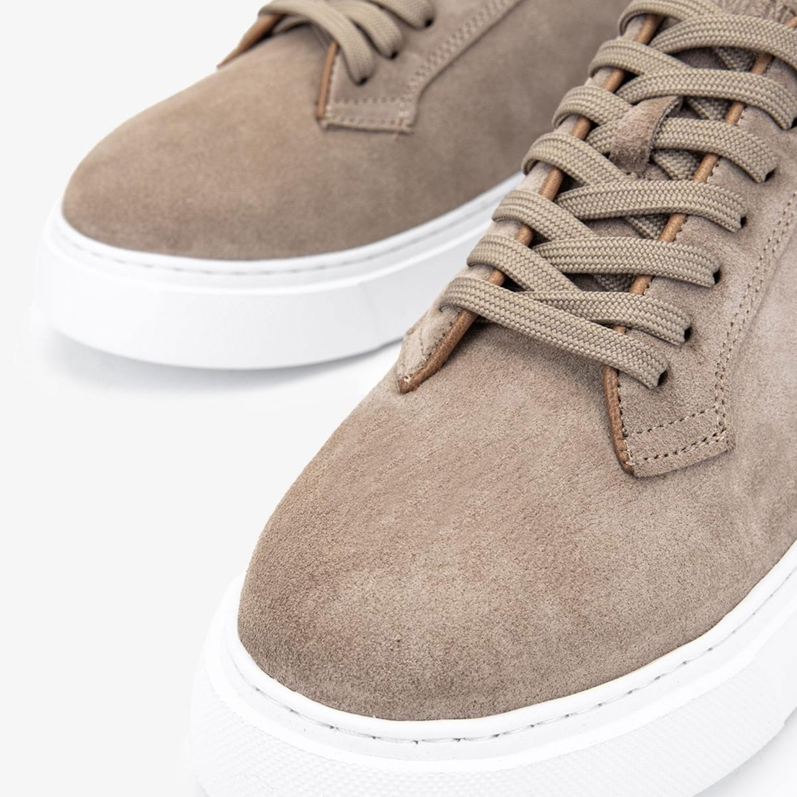 Valmenti Lorenza Erkek Bej Süet Hakiki Deri Sneakers & Spor Ayakkabı