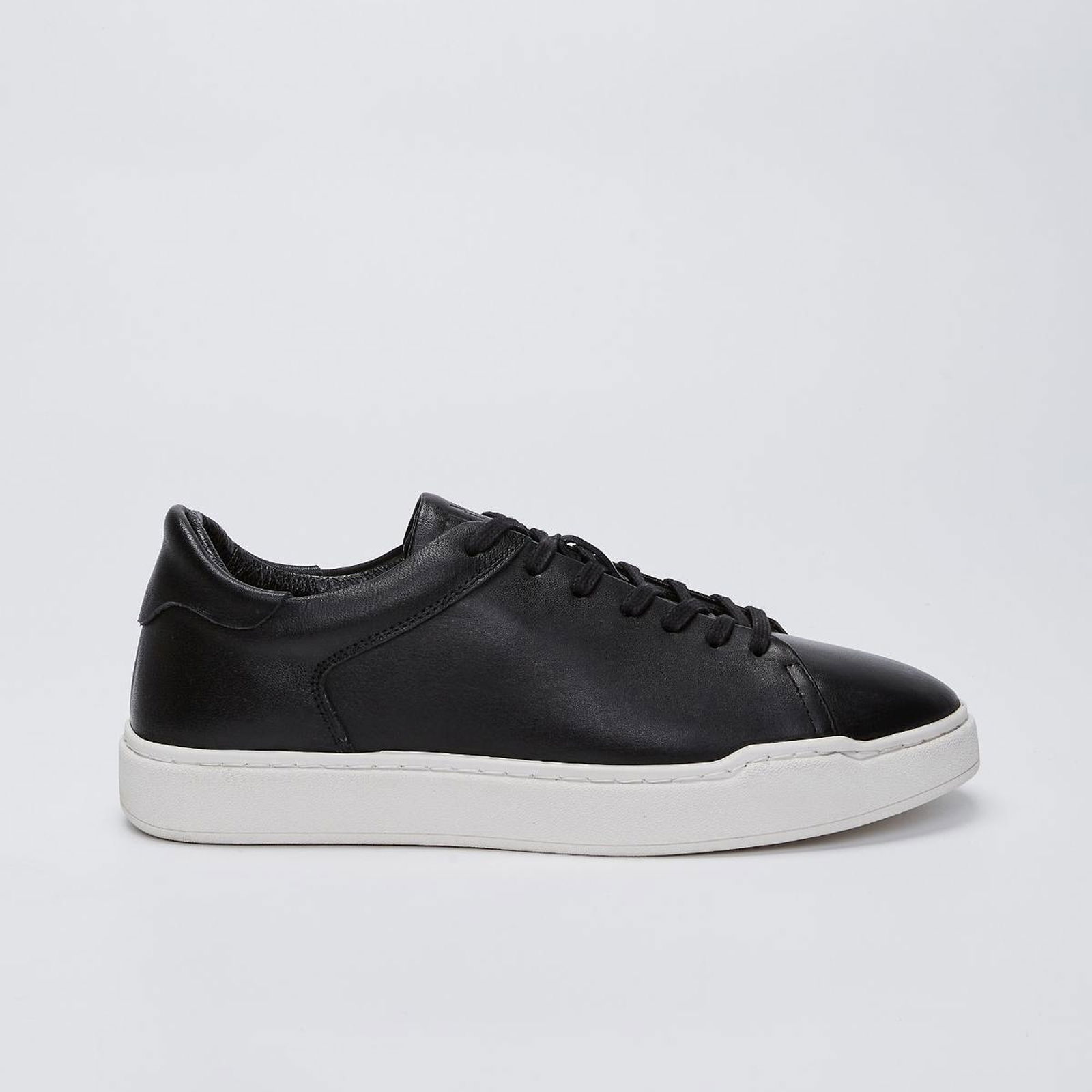 Valmenti Erkek Siyah Hakiki Deri Sneakers & Spor Ayakkabı