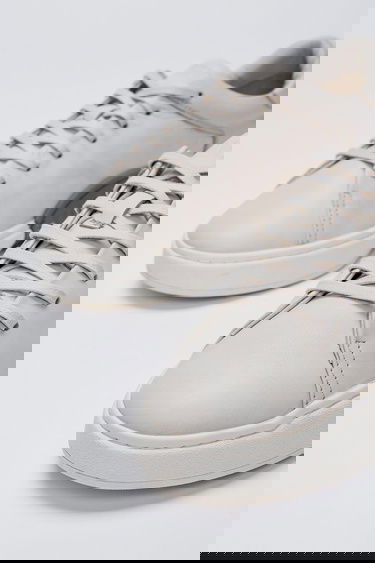  Valmenti Erkek Bej Hakiki Deri Sneakers & Spor Ayakkabı