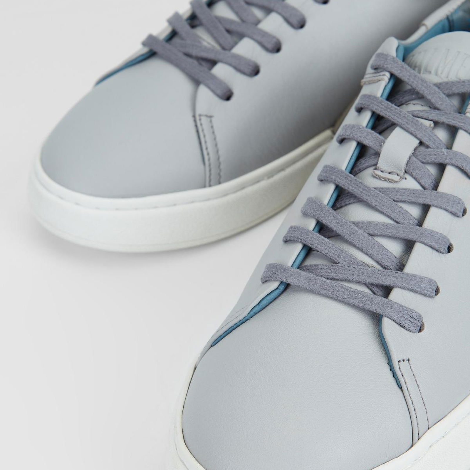 Valmenti Erkek Gri Hakiki Deri Sneakers & Spor Ayakkabı