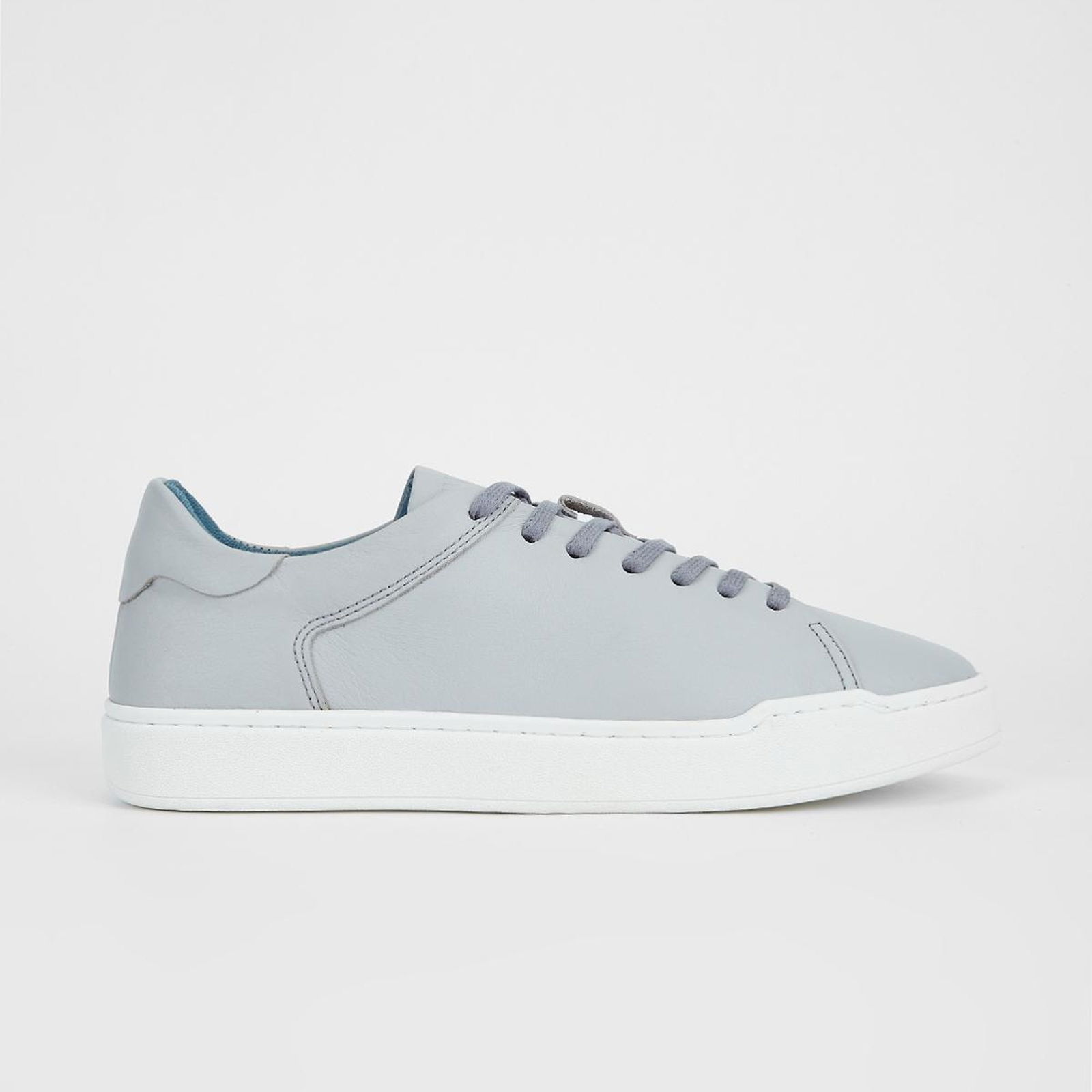 Valmenti Erkek Gri Hakiki Deri Sneakers & Spor Ayakkabı