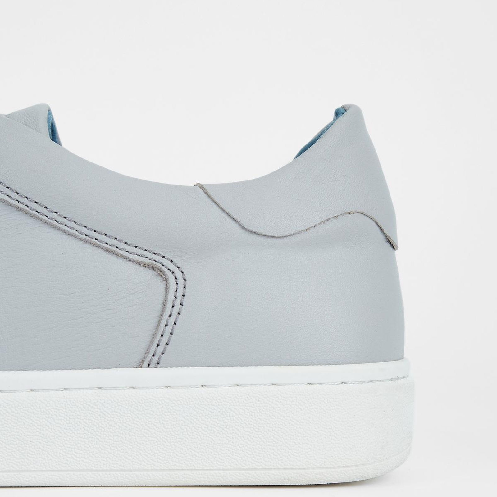 Valmenti Erkek Gri Hakiki Deri Sneakers & Spor Ayakkabı