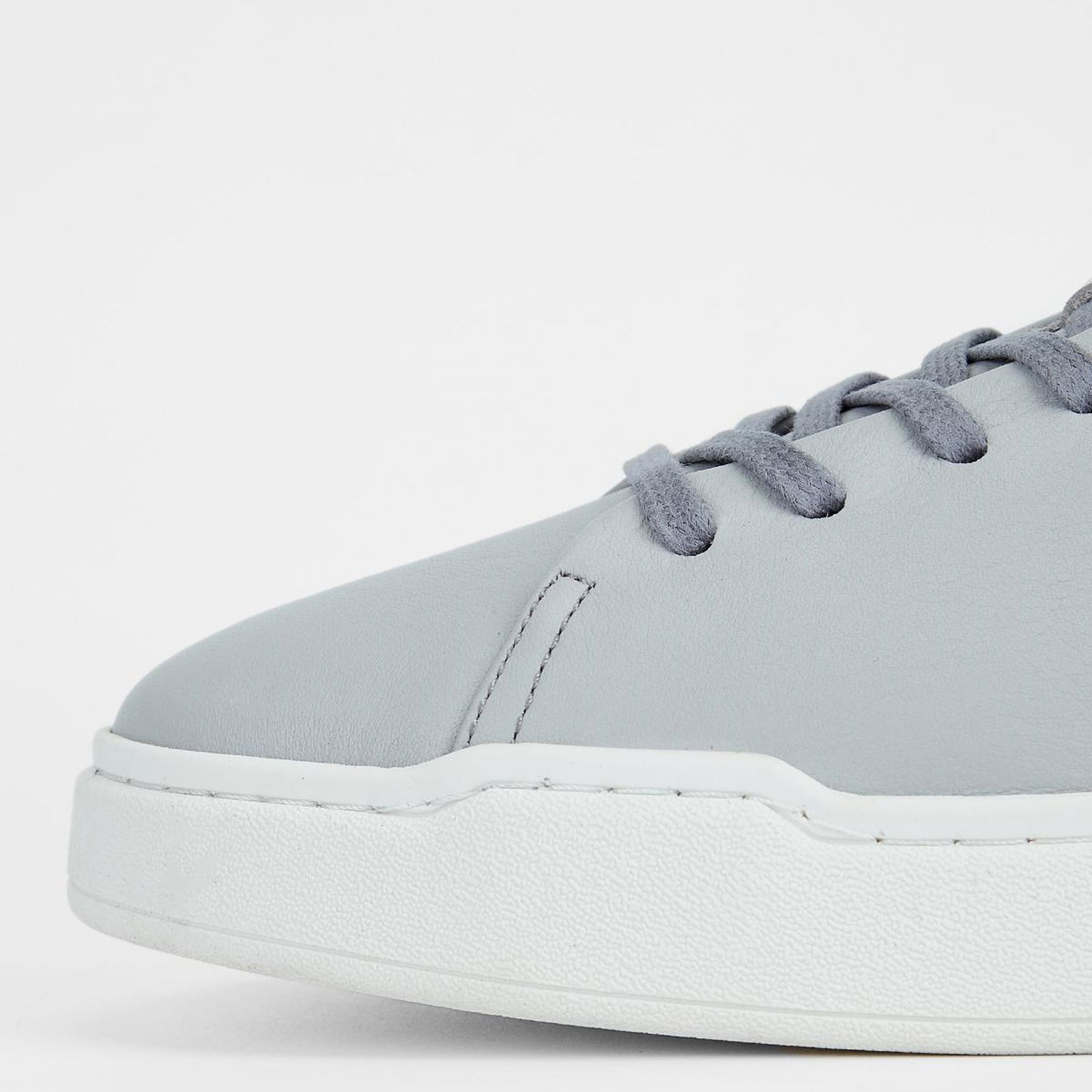 Valmenti Erkek Gri Hakiki Deri Sneakers & Spor Ayakkabı
