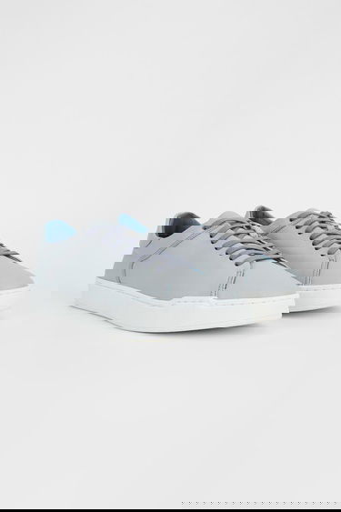  Valmenti Erkek Gri Hakiki Deri Sneakers & Spor Ayakkabı