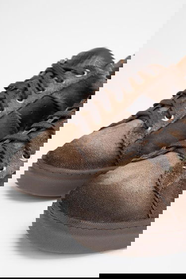  Valmenti Erkek Sigaro grft Hakiki Deri Sneakers & Spor Ayakkabı