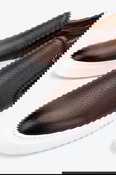  Valmenti Erkek Hakiki Deri Taba Casual Ayakkabı