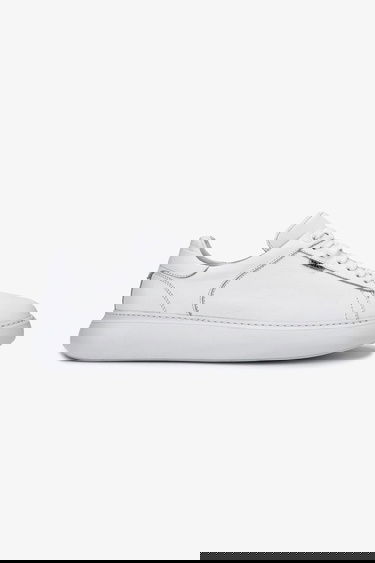  Valmenti Erkek Hakiki Deri Beyaz Sneakers & Spor Ayakkabı