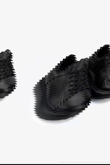  Valmenti Erkek Hakiki Deri Siyah Deri Sneakers & Spor Ayakkabı