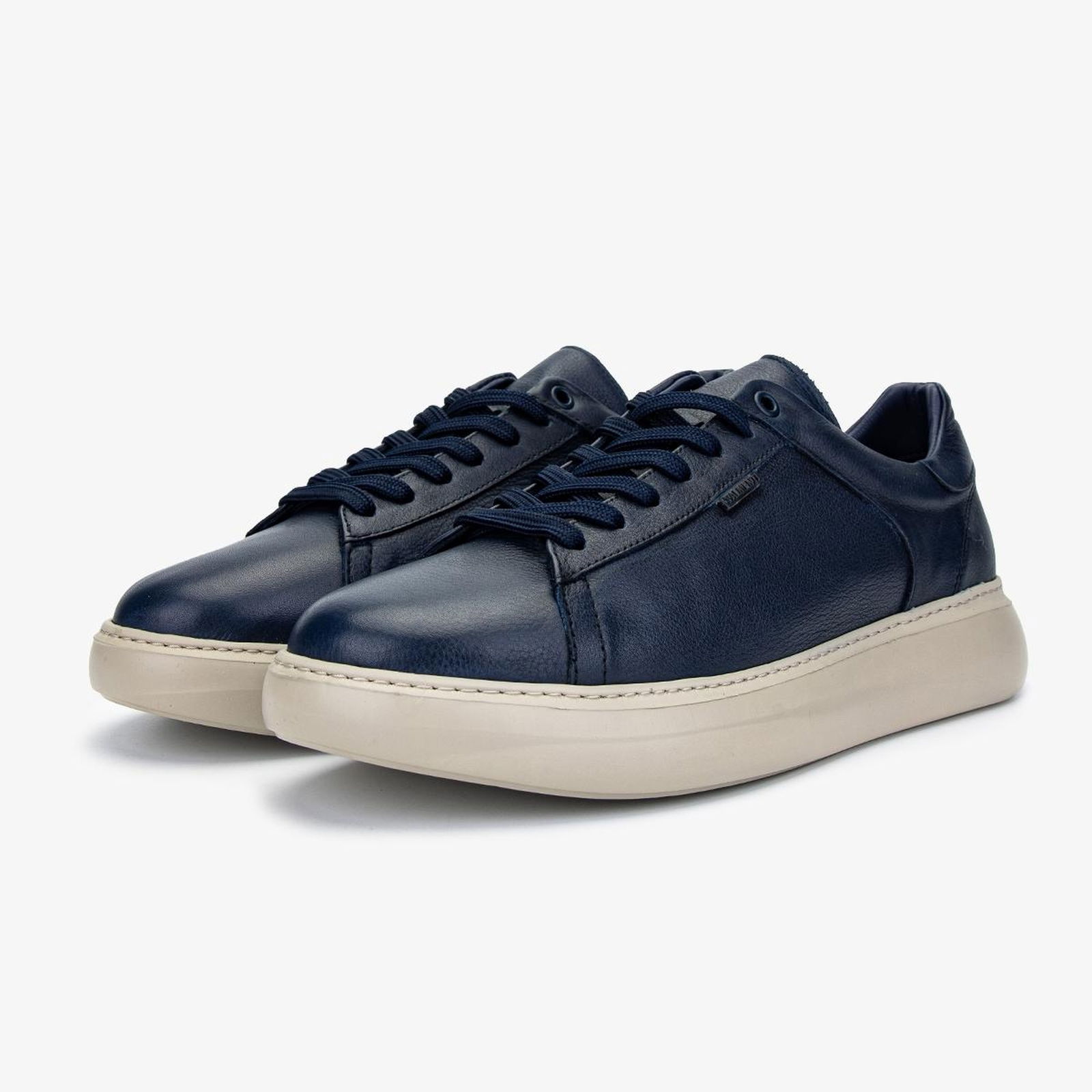 Valmenti Erkek Hakiki Deri Lacivert Sneakers & Spor Ayakkabı