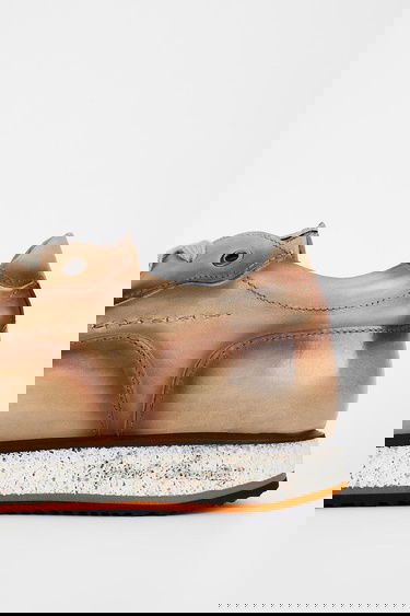  Valmenti Erkek Beyaz kemik Hakiki Deri Sneakers & Spor Ayakkabı