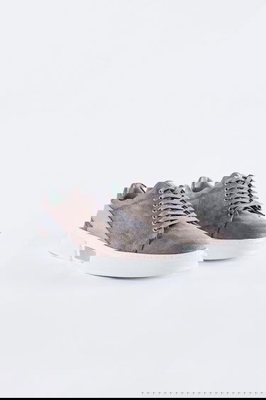  Valmenti Livio Erkek Gri Nubuk Hakiki Deri Sneakers & Spor Ayakkabı