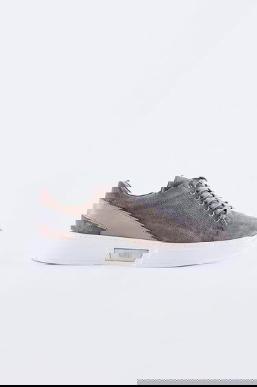  Valmenti Livio Erkek Gri Nubuk Hakiki Deri Sneakers & Spor Ayakkabı
