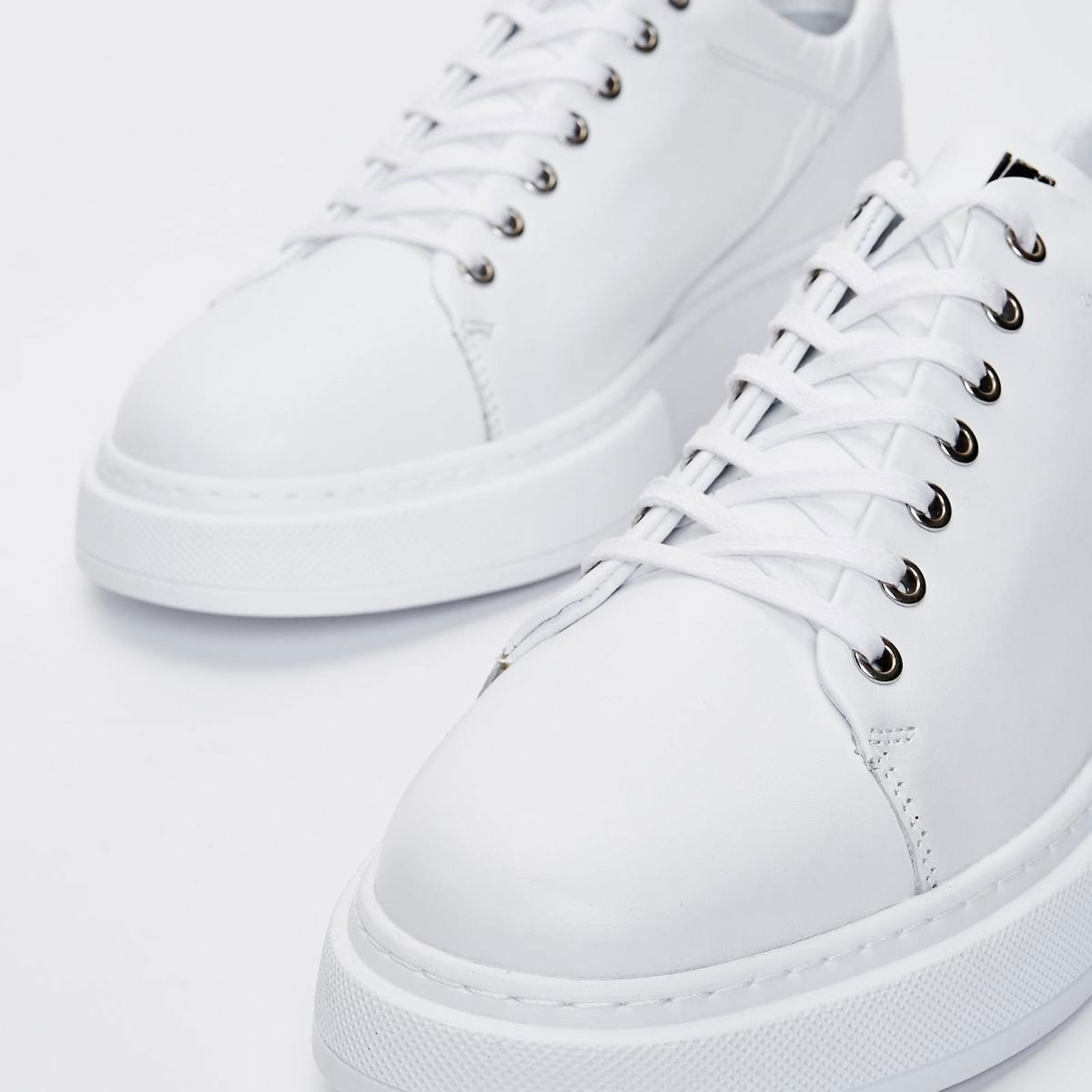 Valmenti Livio Erkek Beyaz Nappa Hakiki Deri Sneakers & Spor Ayakkabı